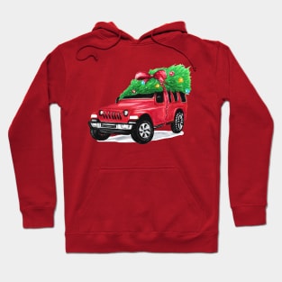Christmas Car Hoodie
